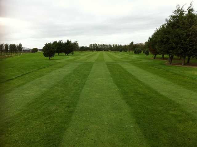 A view from a fairway at Southport Golf Academy.