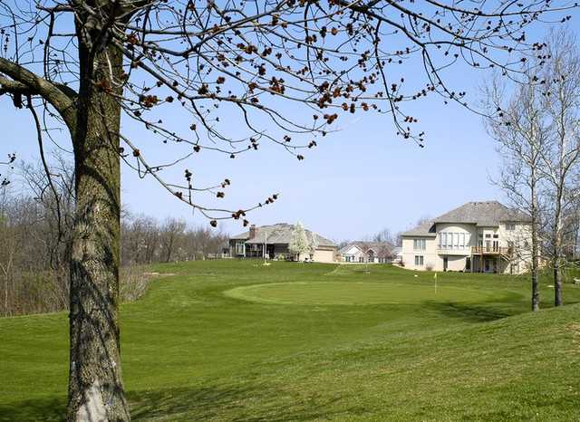 A view of hole #7 at Teetering Rocks Links