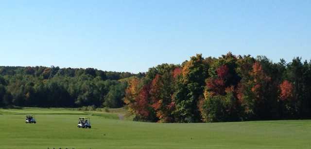 A view of a fairway at Wooden Sticks Golf Club