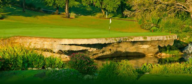 A view of a hole at Falconhead Golf Club