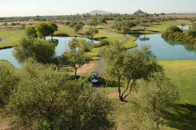 A view from Dave White Golf Course