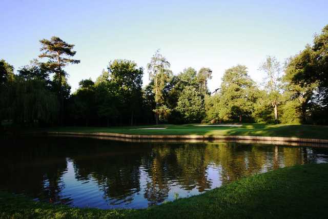 A view over the water from Hever Castle Golf Club