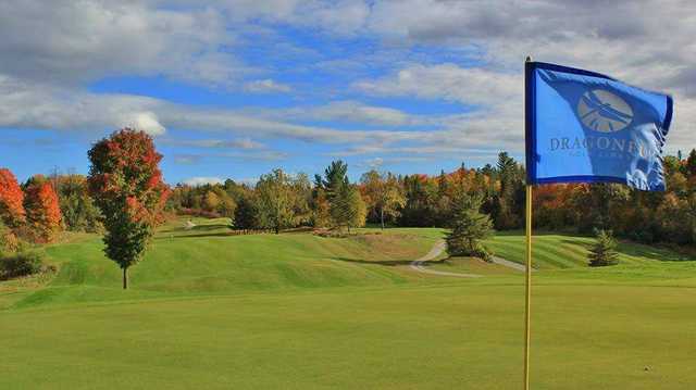 View from the 17th green at Dragonfly Golf Links