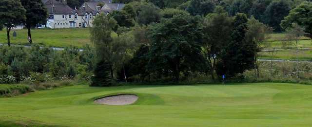 View of a green at Buxton & High Peak Golf Club
