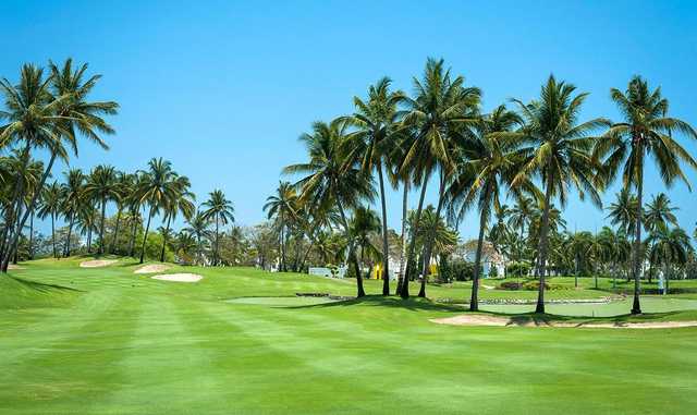 View from a fairway at Vidanta Golf Acapulco