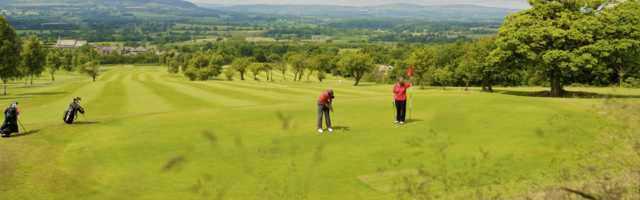 view from Mytton Fold Golf Club