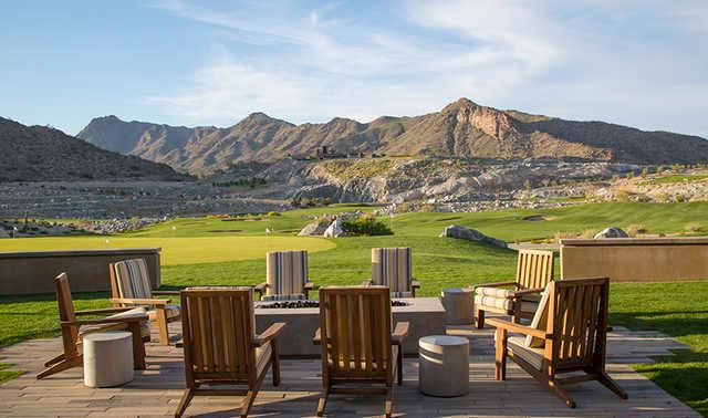 A view of the practice area at Victory Course from Verrado Golf Club