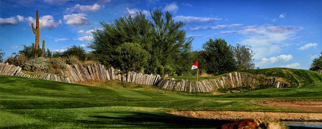 View from the 11th green at Red Mountain Ranch Country Club