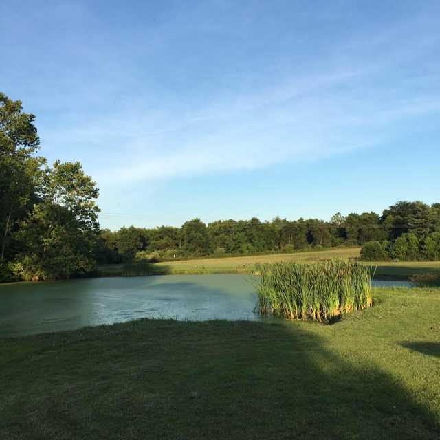 A view over a pond at Sleepy Hollow Golf & Country Club