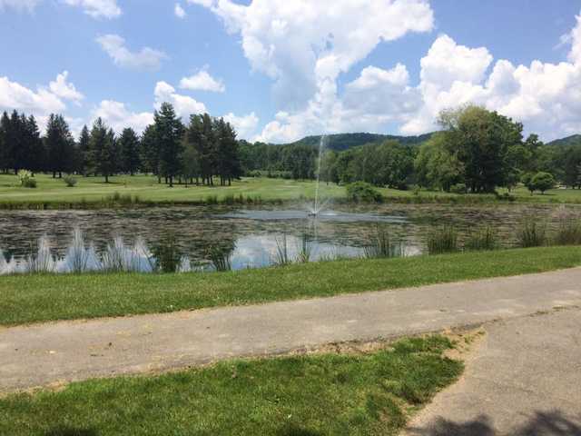 A view over a pond at Nicholas Memorial Golf Course (Mike Hanna)