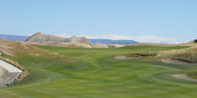 A view of hole #3 at Devil's Thumb Golf Club