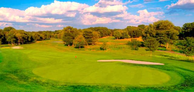 A view of a hole at Galloping Hill Golf Course