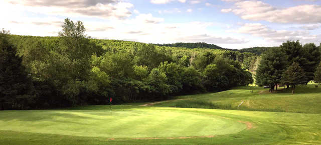 A sunny day view from Quail Run Golf Links