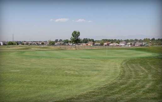 A view of green #16 at Coyote Creek Golf Course