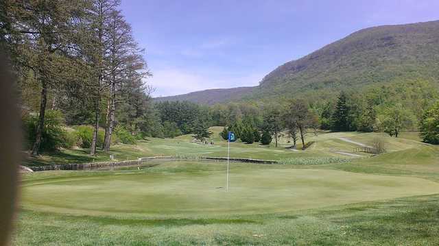 A view of a green at Lonesome Pine Country Club