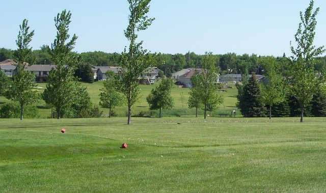 A view of tthe 2nd tee at Clear Lake Golf Club