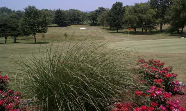 A view of a green at Hollenback Golf Club