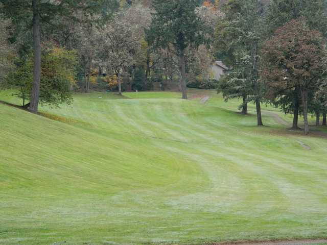 A view of the 3rd fairway at Pineway Golf Club