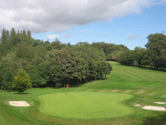 A view of the 3th hole at Balbirnie Park Golf Course