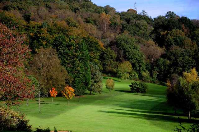 View of the 1st hole at Llanishen Golf Club