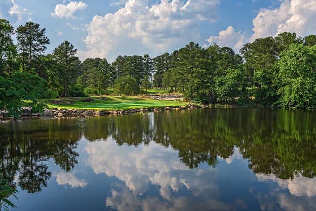 View of the 11th hole from the Lakemont at Stone Mountain Golf Course