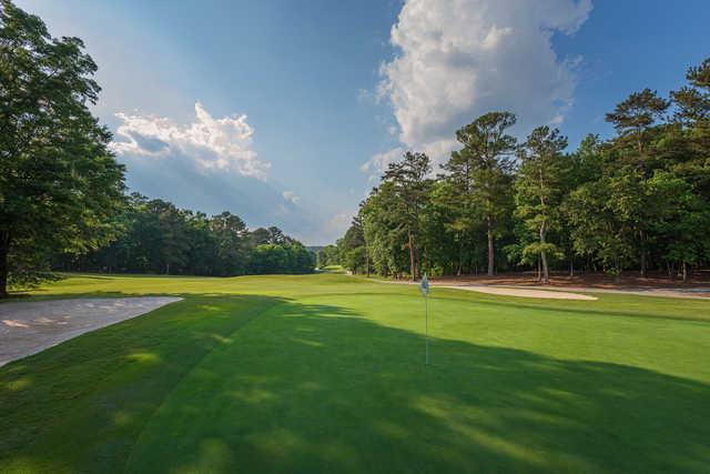 View from the Stonemont 2nd green at  Stone Mountain Golf Course