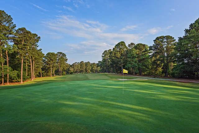 Looking back from the 15th hole from the Stonemont at Stone Mountain Golf Course