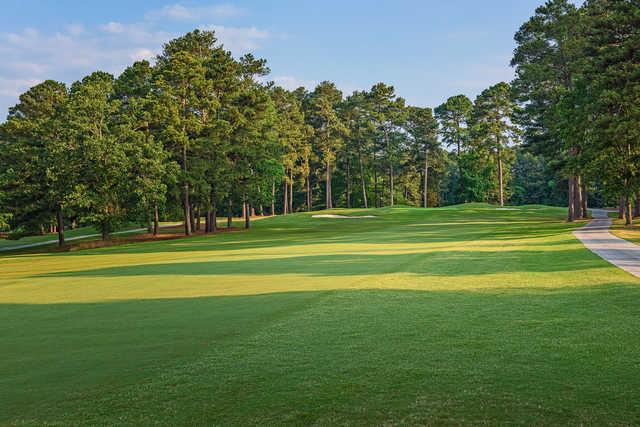 Looking back from the 17th hole from the Stonemont at Stone Mountain Golf Course