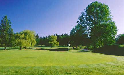 A view of a green at Meriwether National Golf Club