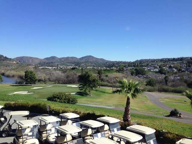 View of a green at  Admiral Baker Golf Course