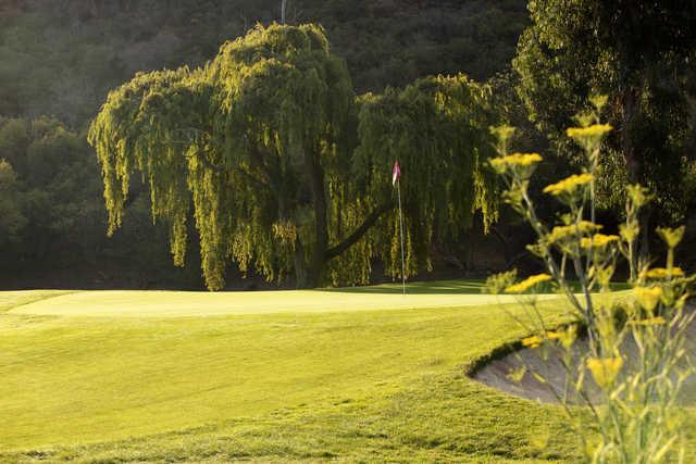 A view of a hole at Ben Brown's Golf Course at The Ranch Laguna Beach