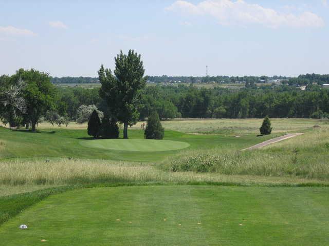 A view of hole #11 at Quail Dunes Golf Course