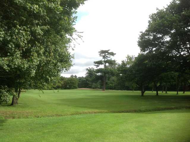 3rd green on the Aldenham Golf Course