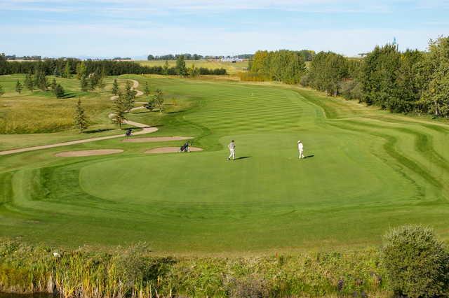 A view of the 15th hole at Championship Course from Olds Golf Club