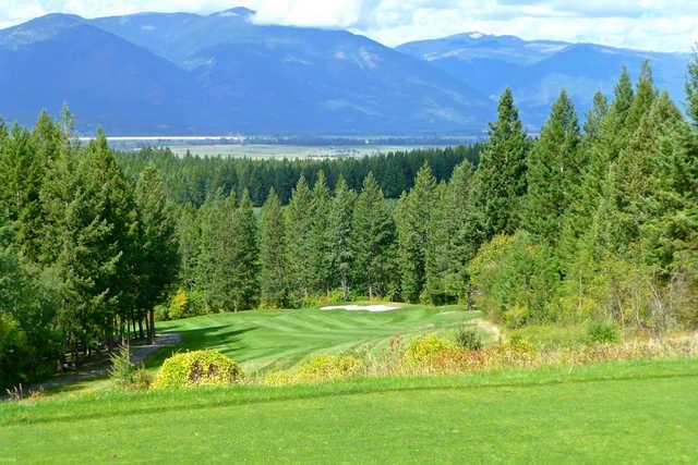 A view of hole #12 at Creston Golf Club