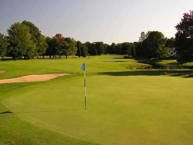 A view of green at Clearbrook Golf Club