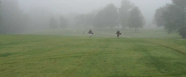 A view of fairway #9 at Kaskaskia Country Club