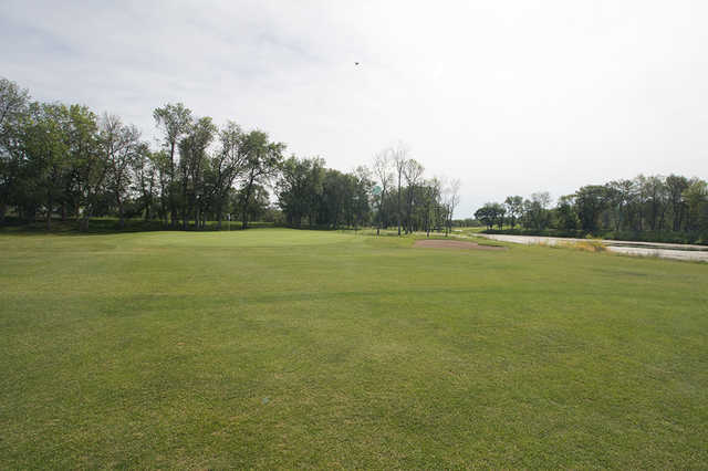 A view of the 11th green at Wheat City Golf Course