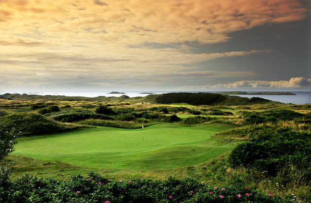 A view of a hole at Royal Portrush Golf Club