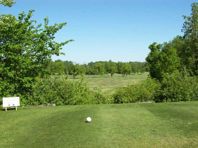 A view from the 1st tee at Netley Creek Golf and Country Club