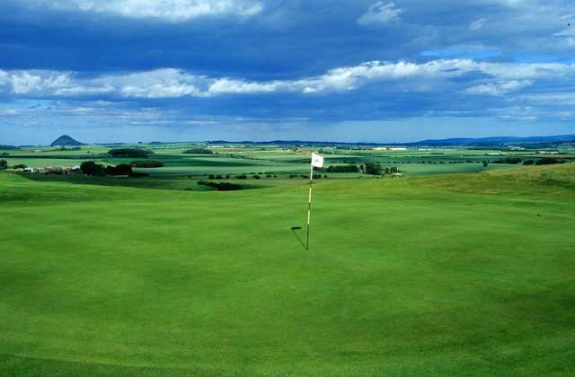 A view from the 3rd green at Gullane 2 Golf Club
