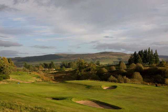 The 16th hole on Queens Course at Gleneagles