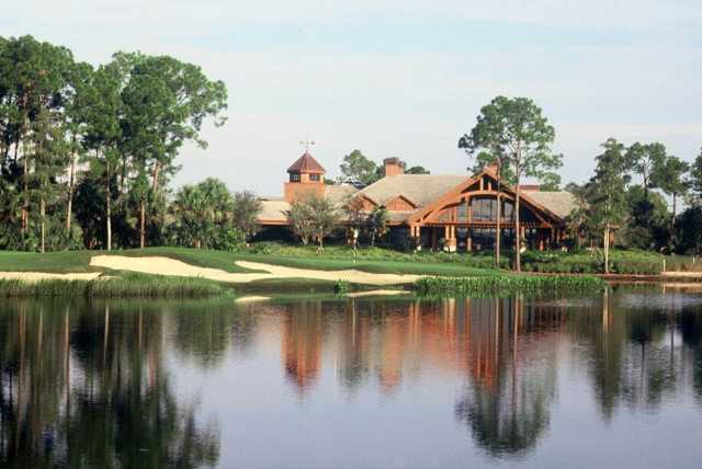 A view of the clubhouse at Bonita Bay East