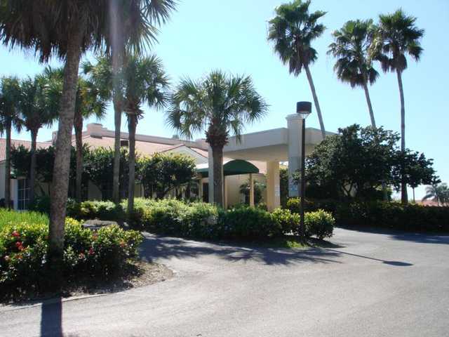A view of the clubhouse at Bonita Fairways