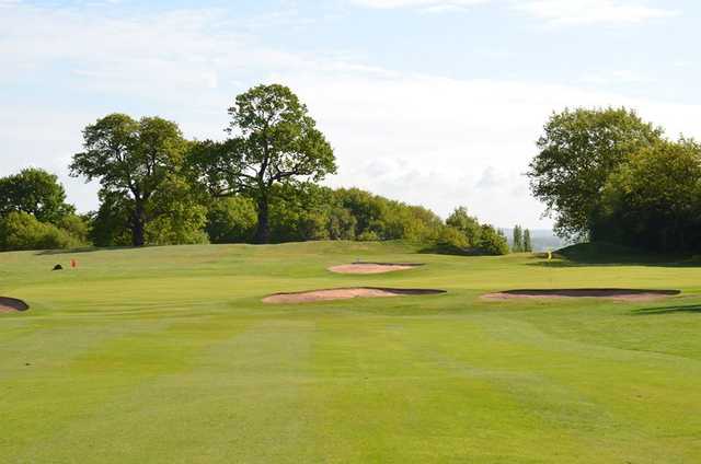 View of a green at Atherstone Golf Club