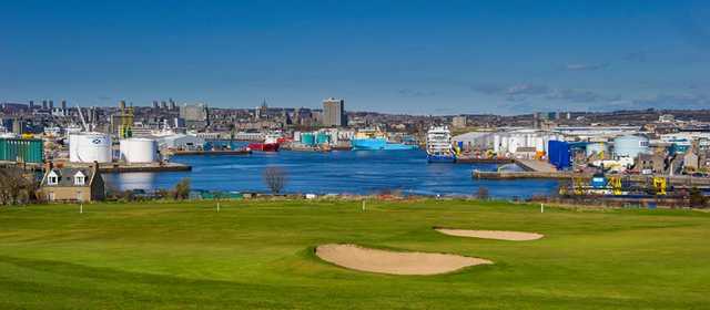 A sunny day view from Balnagask Golf Course (Golf Aberdeen)