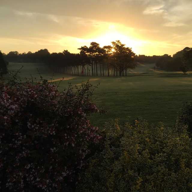 Sunset view from Lurgan Golf Club