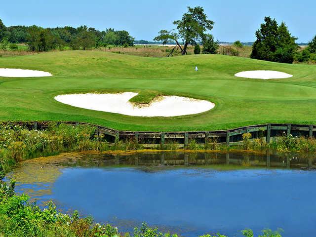 View of a green from South at Andrews AFB Golf Course