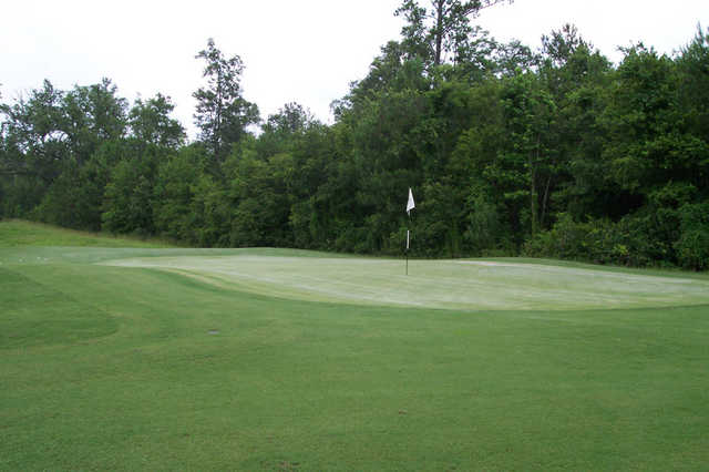A view of the pitching area at Hernando Oaks Golf & Country Club