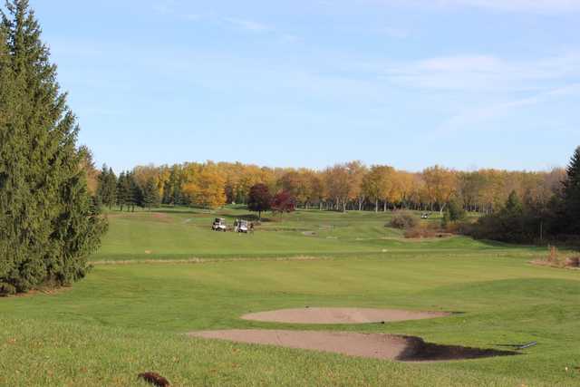 A fall day view from Royal Ashburn Golf Club